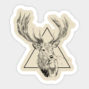 Deer Friend Sticker